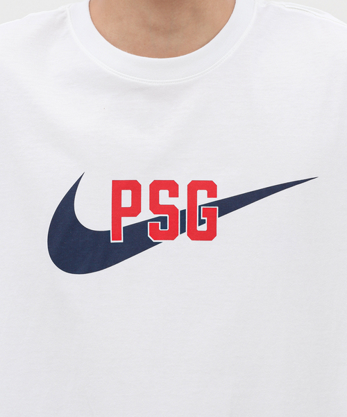 NIKE（ナイキ）の「【NIKE / ナイキ】PSG M NK SWOOSH TEE（Tシャツ/カットソー・メンズ・ホワイト/ネイビー・SMALL/MEDIUM/LARGE/X-LARGE/XX-LARGE）」の14枚目の写真