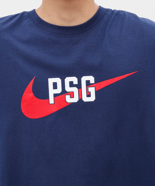NIKE（ナイキ）の「【NIKE / ナイキ】PSG M NK SWOOSH TEE（Tシャツ/カットソー・メンズ・ホワイト/ネイビー・SMALL/MEDIUM/LARGE/X-LARGE/XX-LARGE）」の13枚目の写真