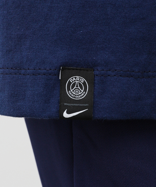 NIKE（ナイキ）の「【NIKE / ナイキ】PSG M NK SWOOSH TEE（Tシャツ/カットソー・メンズ・ホワイト/ネイビー・SMALL/MEDIUM/LARGE/X-LARGE/XX-LARGE）」の10枚目の写真
