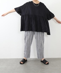 《追加２》60リネン ギャザープルシャツ