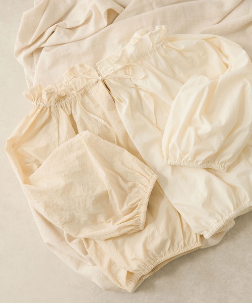 Ambre Neige（アンブルネージュ）の「２ｗａｙギャザーナイロンブラウス／【WEB/EC限定商品】（シャツ/ブラウス・レディース・アイボリー/ライトベージュ・FREE）」の14枚目の写真