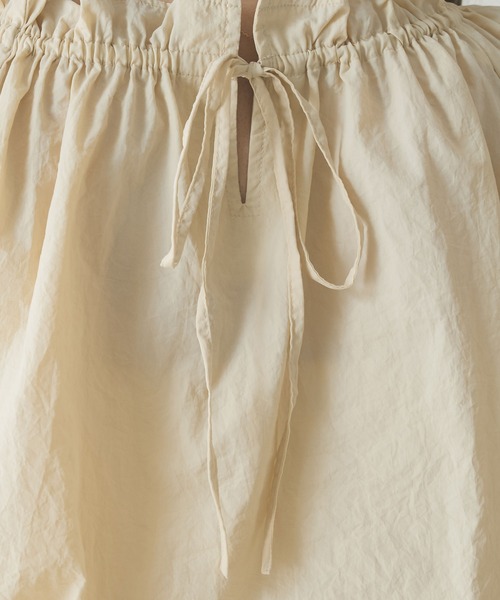 Ambre Neige（アンブルネージュ）の「２ｗａｙギャザーナイロンブラウス／【WEB/EC限定商品】（シャツ/ブラウス・レディース・アイボリー/ライトベージュ・FREE）」の17枚目の写真