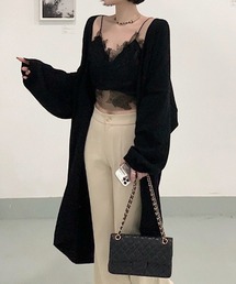ロングカーディガン