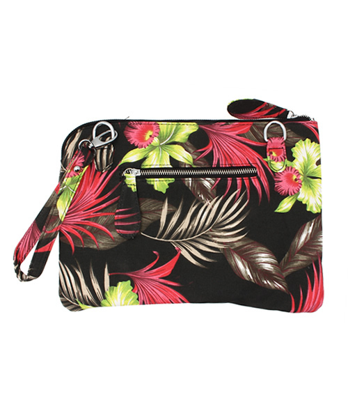 VENCEEXCHANGE（ヴァンスエクスチェンジ）の「ボタニカル柄クラッチバッグ（クラッチバッグ・メンズ・ブラック/スカイブルー・FREE）」の11枚目の写真