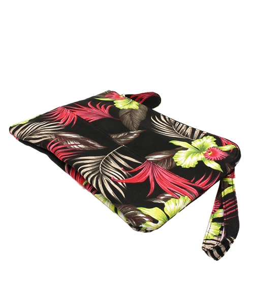 VENCEEXCHANGE（ヴァンスエクスチェンジ）の「ボタニカル柄クラッチバッグ（クラッチバッグ・メンズ・ブラック/スカイブルー・FREE）」の12枚目の写真