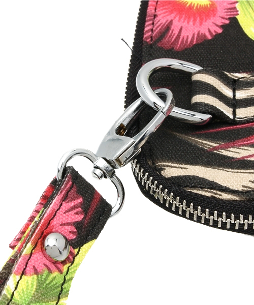 VENCEEXCHANGE（ヴァンスエクスチェンジ）の「ボタニカル柄クラッチバッグ（クラッチバッグ・メンズ・ブラック/スカイブルー・FREE）」の5枚目の写真