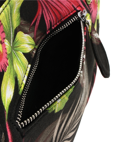 VENCEEXCHANGE（ヴァンスエクスチェンジ）の「ボタニカル柄クラッチバッグ（クラッチバッグ・メンズ・ブラック/スカイブルー・FREE）」の7枚目の写真