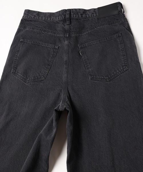 Jieda（ジエダ）の「CUTTING WIDE DENIM（デニムパンツ・メンズ・ブラック/インディゴブルー・2/1）」の15枚目の写真