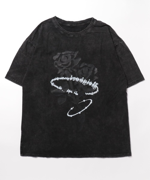 DIAVEL(ディアベル)の「ビッグシルエット タイダイ Tシャツ(Tシャツ/カットソー・レディース・ダークグレー・M)」の13枚目の写真
