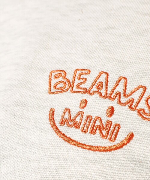 BEAMS mini（ビームスミニ）の「BEAMS mini / 切替 スマイル 刺繍 スウェット 23FW（90～130cm）（スウェット・キッズ・ホワイト系その他5/ブルー系その他3/レッド系その他2/ミント・120/90/130/100/110）」の13枚目の写真