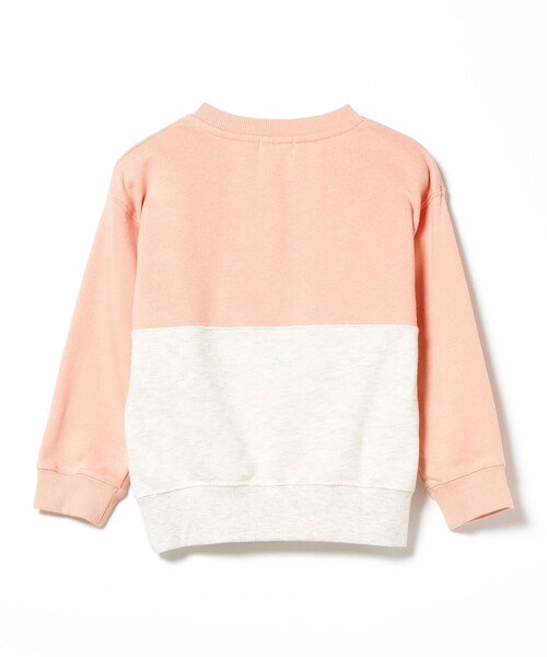 BEAMS mini（ビームスミニ）の「BEAMS mini / 切替 スマイル 刺繍 スウェット 23FW（90～130cm）（スウェット・キッズ・ホワイト系その他5/ブルー系その他3/レッド系その他2/ミント・120/90/130/100/110）」の15枚目の写真