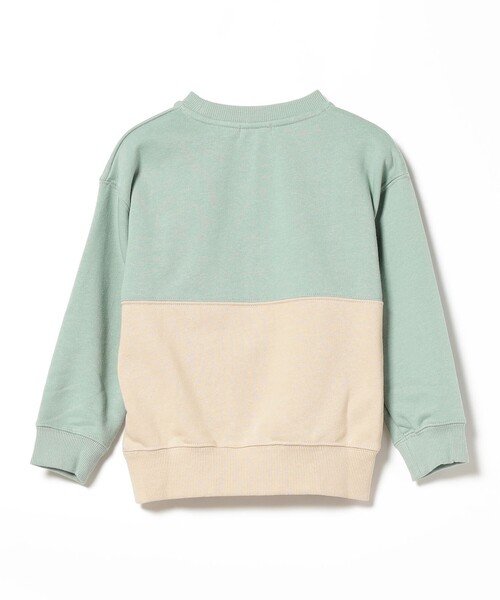 BEAMS mini（ビームスミニ）の「BEAMS mini / 切替 スマイル 刺繍 スウェット 23FW（90～130cm）（スウェット・キッズ・ホワイト系その他5/ブルー系その他3/レッド系その他2/ミント・120/90/130/100/110）」の18枚目の写真