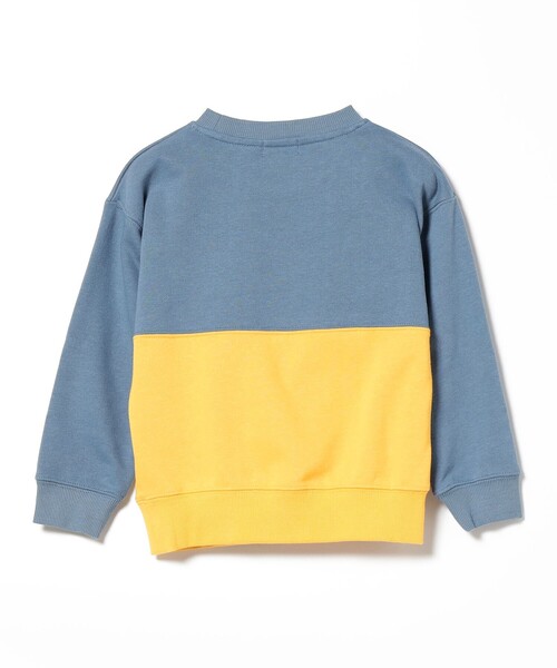 BEAMS mini（ビームスミニ）の「BEAMS mini / 切替 スマイル 刺繍 スウェット 23FW（90～130cm）（スウェット・キッズ・ホワイト系その他5/ブルー系その他3/レッド系その他2/ミント・120/90/130/100/110）」の21枚目の写真