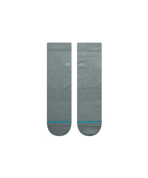 STANCE(スタンス)の「【STANCE/スタンス】ICON QUARTER ワンポイントソックス(ソックス/靴下・メンズ・グレー・LARGE)」の2枚目の写真