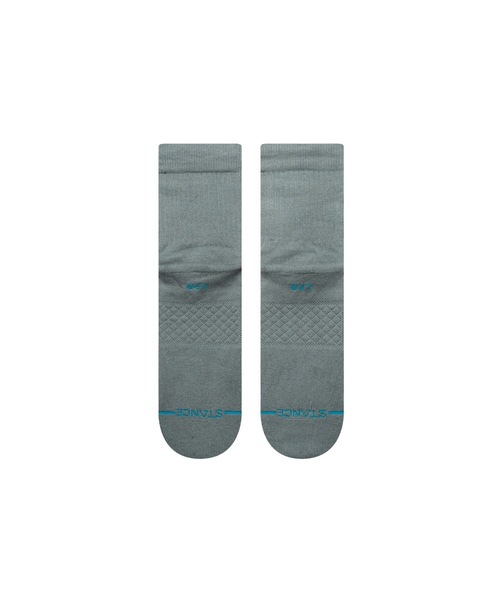 STANCE(スタンス)の「【STANCE/スタンス】ICON QUARTER ワンポイントソックス(ソックス/靴下・メンズ・グレー・LARGE)」の3枚目の写真
