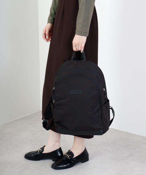 anello GRANDE(アネログランデ)の「anelloGRANDE KACHITTO デイパック(バックパック/リュック・メンズ・ライトベージュ/グレー/ピンク/ブラック・FREE)」の7枚目の写真