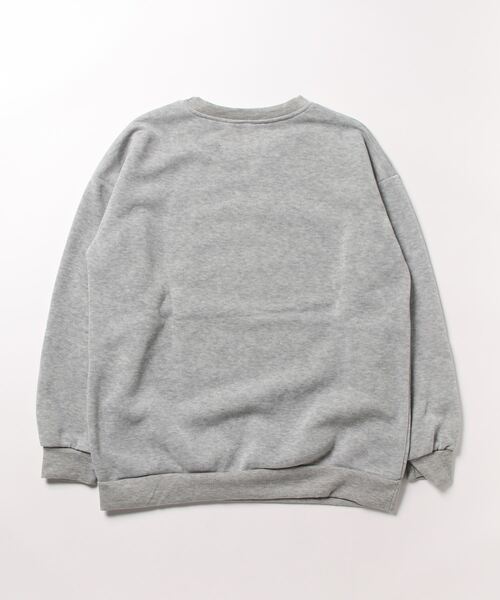 Burner（バーナー）の「【BURNER Recommend Select】プリント スウェット oku-tops-731817441615-15 U（スウェット・レディース・レッド/ダークグレー/グレー/ダークグリーン・M/L/XL）」の5枚目の写真