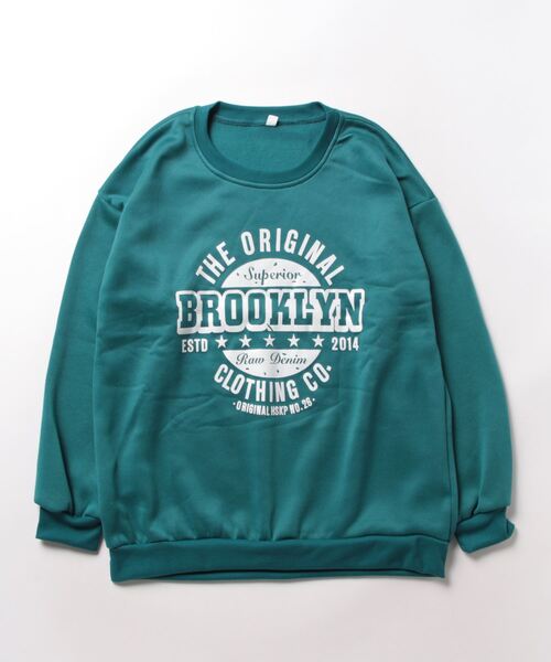 Burner（バーナー）の「【BURNER Recommend Select】プリント スウェット oku-tops-731817441615-15 U（スウェット・レディース・レッド/ダークグレー/グレー/ダークグリーン・M/L/XL）」の17枚目の写真