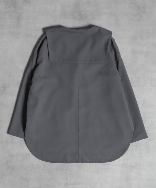 セーラーカラーライトジャケット（その他アウター）｜Bonjour Sagan