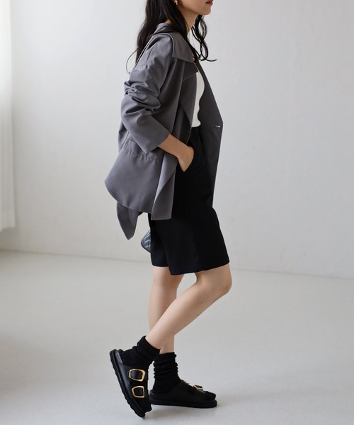 セーラーカラーライトジャケット（その他アウター）｜Bonjour Sagan