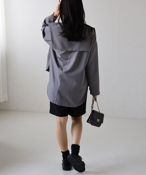 セーラーカラーライトジャケット（その他アウター）｜Bonjour Sagan