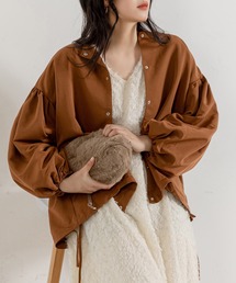 DAY CLOSET | レディース ミドル丈バルーンスリーブブルゾン(ブルゾン)