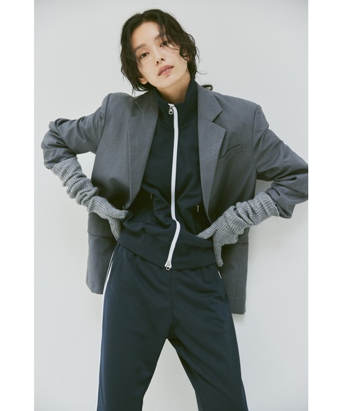 un/neu(アンノイ)の「リブニットホールタッチロンググローブ / 手袋(手袋・レディース・グリーン/グレー/ブラック・FREE)」の7枚目の写真