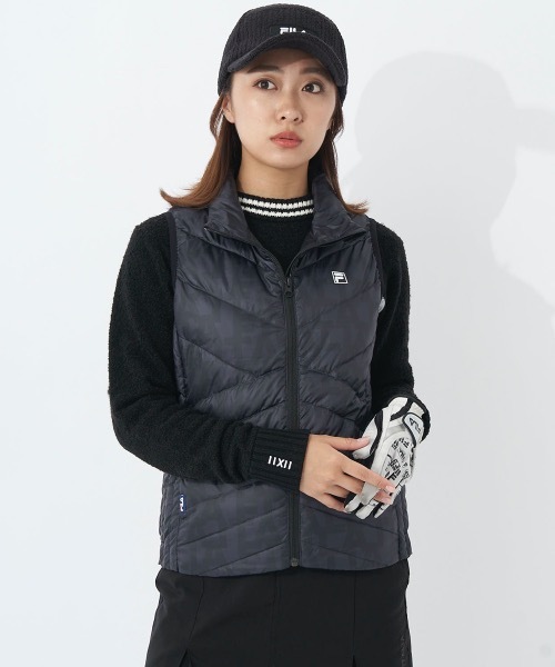 【セール】【FILA GOLF:フィラゴルフ】レディースベスト ゴルフ（ベスト）｜FILA GOLF（フィラゴルフ ）