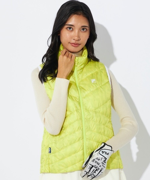 【セール】【FILA GOLF:フィラゴルフ】レディースベスト ゴルフ（ベスト）｜FILA GOLF（フィラゴルフ ）