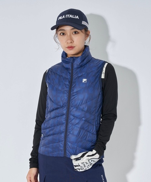 【セール】【FILA GOLF:フィラゴルフ】レディースベスト ゴルフ（ベスト）｜FILA GOLF（フィラゴルフ ）