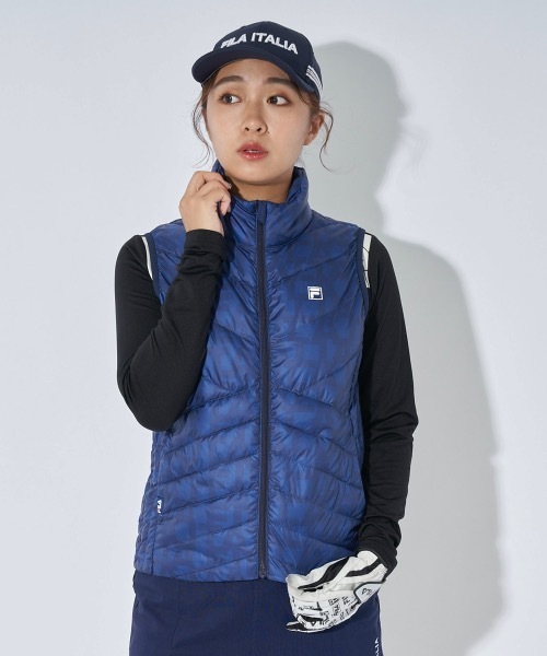 【セール】【FILA GOLF:フィラゴルフ】レディースベスト ゴルフ（ベスト）｜FILA GOLF（フィラゴルフ ）