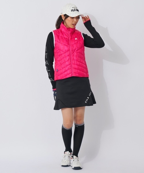 【セール】【FILA GOLF:フィラゴルフ】レディースベスト ゴルフ（ベスト）｜FILA GOLF（フィラゴルフ ）