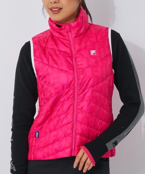 【セール】【FILA GOLF:フィラゴルフ】レディースベスト ゴルフ（ベスト）｜FILA GOLF（フィラゴルフ ）