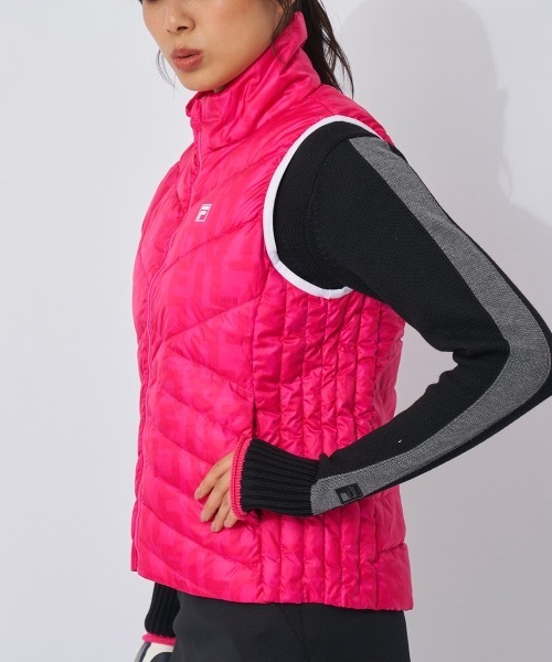 【セール】【FILA GOLF:フィラゴルフ】レディースベスト ゴルフ（ベスト）｜FILA GOLF（フィラゴルフ ）