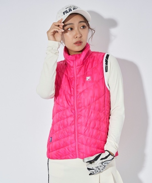 【セール】【FILA GOLF:フィラゴルフ】レディースベスト ゴルフ（ベスト）｜FILA GOLF（フィラゴルフ ）