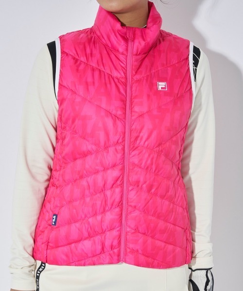 【セール】【FILA GOLF:フィラゴルフ】レディースベスト ゴルフ（ベスト）｜FILA GOLF（フィラゴルフ ）
