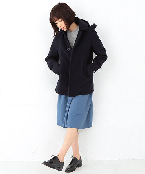 新品】ORCIVAL × Ray BEAMS 別注 レディースフードコート 【公式通販】