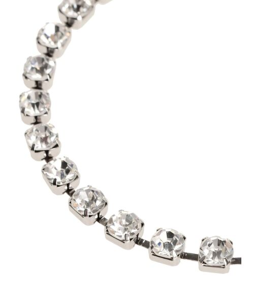 jouetie（ジュエティ）の「ビジューリボンチョーカー（ネックレス・レディース・ブラック/ボルドー・FREE）」の13枚目の写真