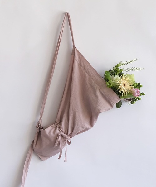 URBAN RESEARCH DOORS(アーバンリサーチドアーズ)の「『WEB限定』shesay 2WAYフラワーバッグ(エコバッグ/サブバッグ・レディース・ピンク/グレー・FREE)」の1枚目の写真