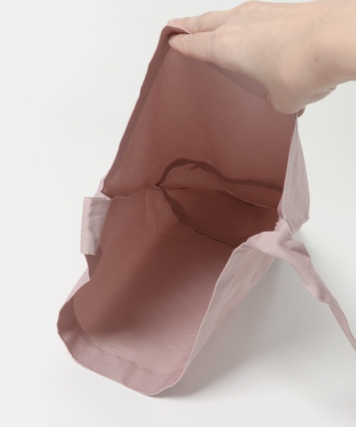 URBAN RESEARCH DOORS(アーバンリサーチドアーズ)の「『WEB限定』shesay 2WAYフラワーバッグ(エコバッグ/サブバッグ・レディース・ピンク/グレー・FREE)」の18枚目の写真