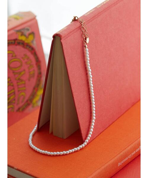 AMERICAN HOLIC（アメリカンホリック）の「ガラスパールネックレス（ネックレス・レディース・ゴールド・FREE）」の8枚目の写真