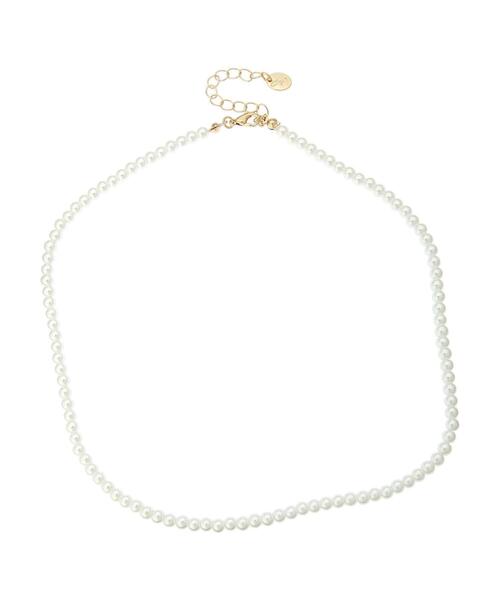 AMERICAN HOLIC（アメリカンホリック）の「ガラスパールネックレス（ネックレス・レディース・ゴールド・FREE）」の7枚目の写真