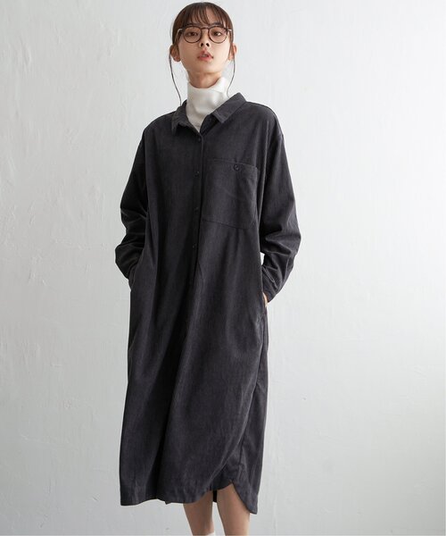 LBC(エルビーシー)の「コーデュロイワンピース(ワンピース・レディース・チャコールグレー/ブルー/オフホワイト・M/L)」の21枚目の写真