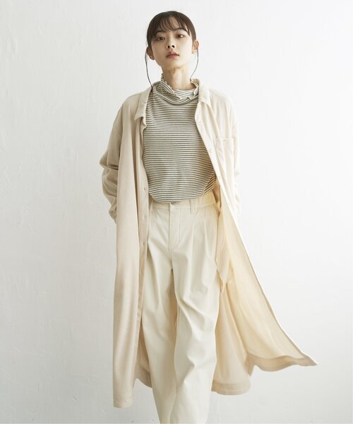 LBC(エルビーシー)の「コーデュロイワンピース(ワンピース・レディース・チャコールグレー/ブルー/オフホワイト・M/L)」の10枚目の写真