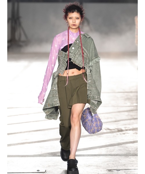 PAMEO POSE（パメオポーズ）の「Panty Bag Purple（ハンドバッグ・レディース・パープル・FREE）」の2枚目の写真