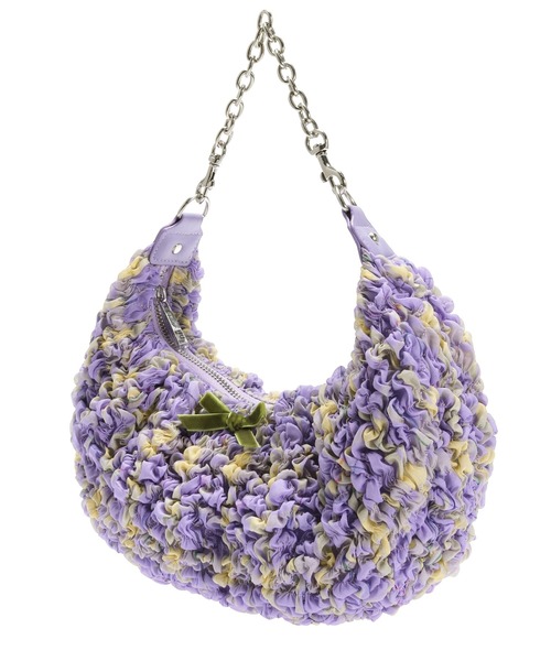 PAMEO POSE（パメオポーズ）の「Panty Bag Purple（ハンドバッグ・レディース・パープル・FREE）」の4枚目の写真