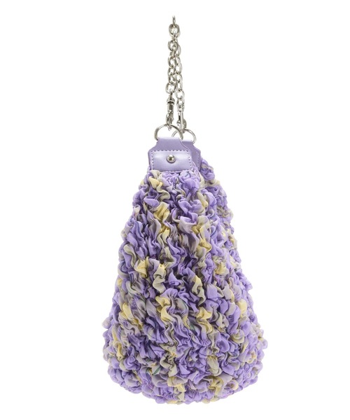 PAMEO POSE（パメオポーズ）の「Panty Bag Purple（ハンドバッグ・レディース・パープル・FREE）」の5枚目の写真