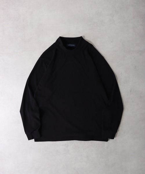URBAN SQUARE(アーバンスクエア)の「URBAN SQUARE ピーチ起毛ハイネックカットソー(Tシャツ/カットソー・メンズ・トップグレー/ワイン/ベージュ/ブラック/エメラルド/ネイビー/チャコール/オフホワイト・L/LL/M)」の3枚目の写真