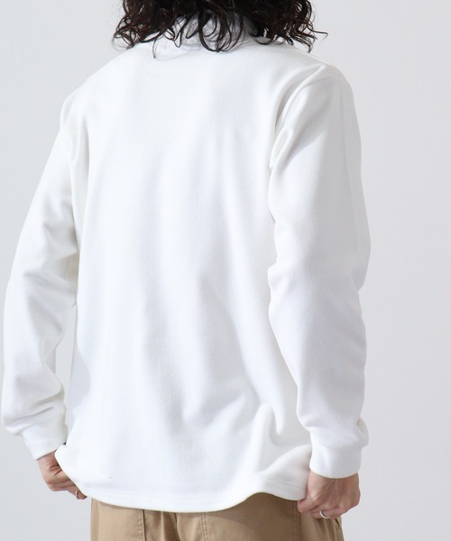 URBAN SQUARE(アーバンスクエア)の「URBAN SQUARE ピーチ起毛ハイネックカットソー(Tシャツ/カットソー・メンズ・トップグレー/ワイン/ベージュ/ブラック/エメラルド/ネイビー/チャコール/オフホワイト・L/LL/M)」の9枚目の写真