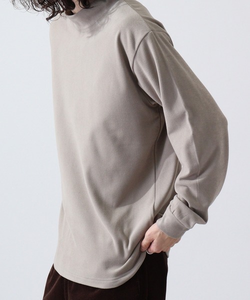 URBAN SQUARE(アーバンスクエア)の「URBAN SQUARE ピーチ起毛ハイネックカットソー(Tシャツ/カットソー・メンズ・トップグレー/ワイン/ベージュ/ブラック/エメラルド/ネイビー/チャコール/オフホワイト・L/LL/M)」の22枚目の写真